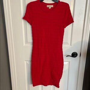 MICHAEL Michael Kors Scalloped Sheath Dress - Size S